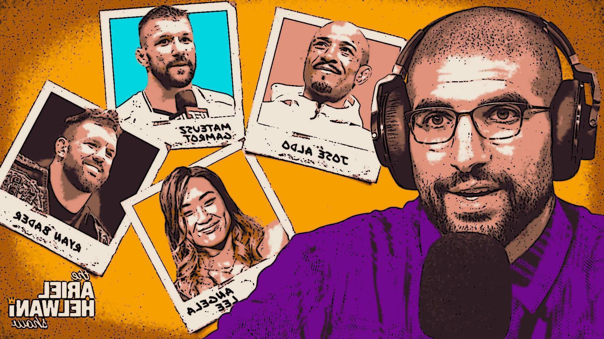 Jose Aldo, Mateusz Gamrot, Ryan Bader, Angela...