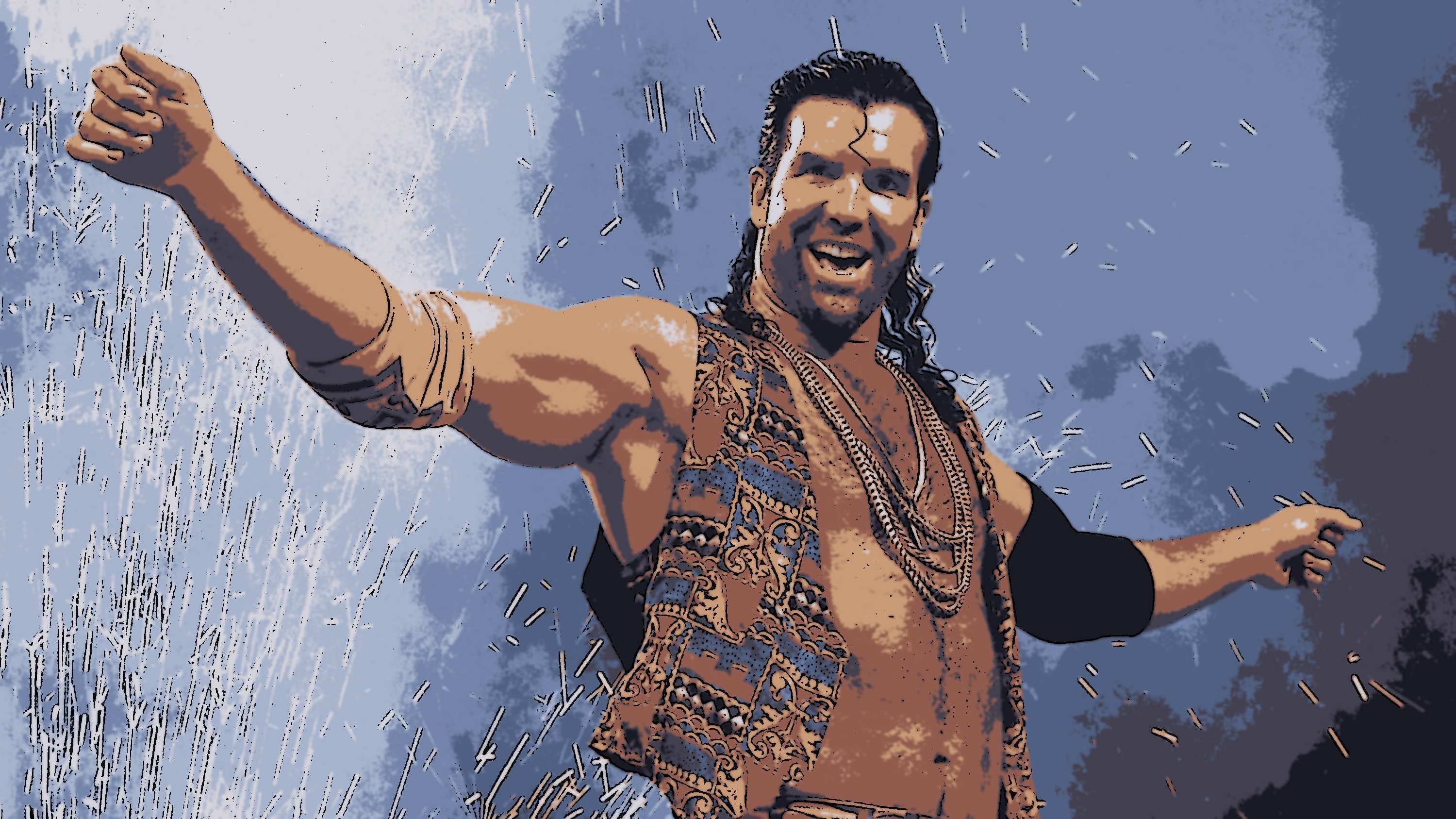Gece WWE efsanesi Scott Hall bir adam...
