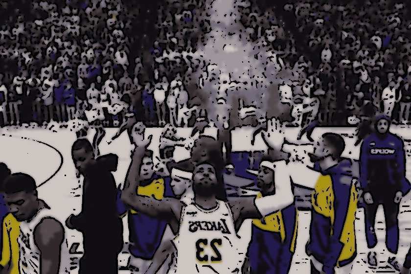 Lakers Chicago Bulls ile ikinci turda hareket...