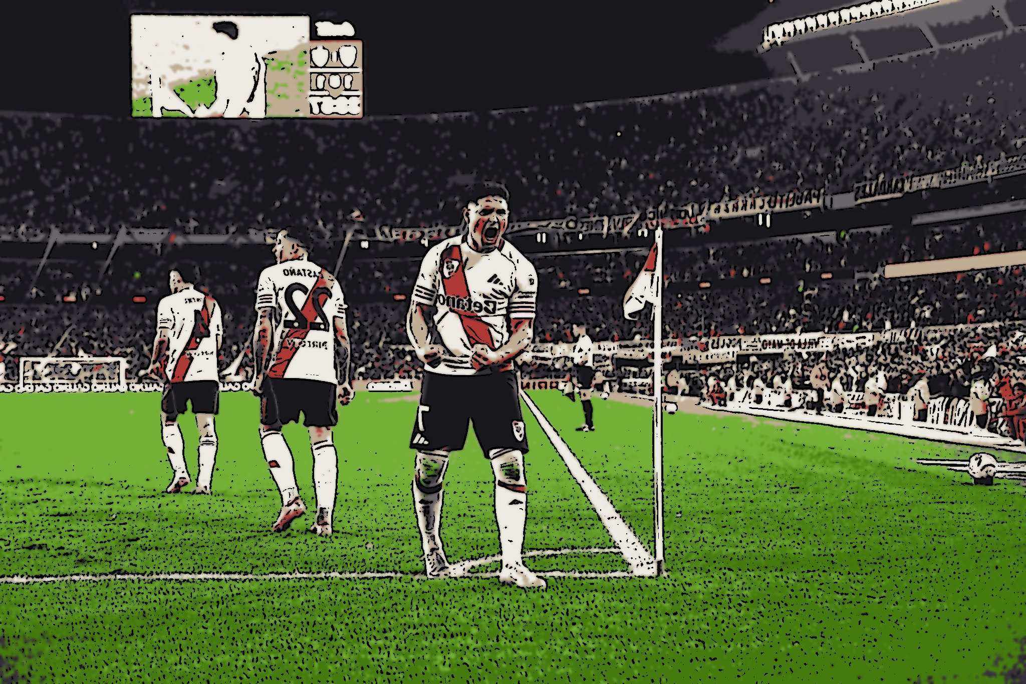Ne zaman ve Copa Arjantinde oynayan River...