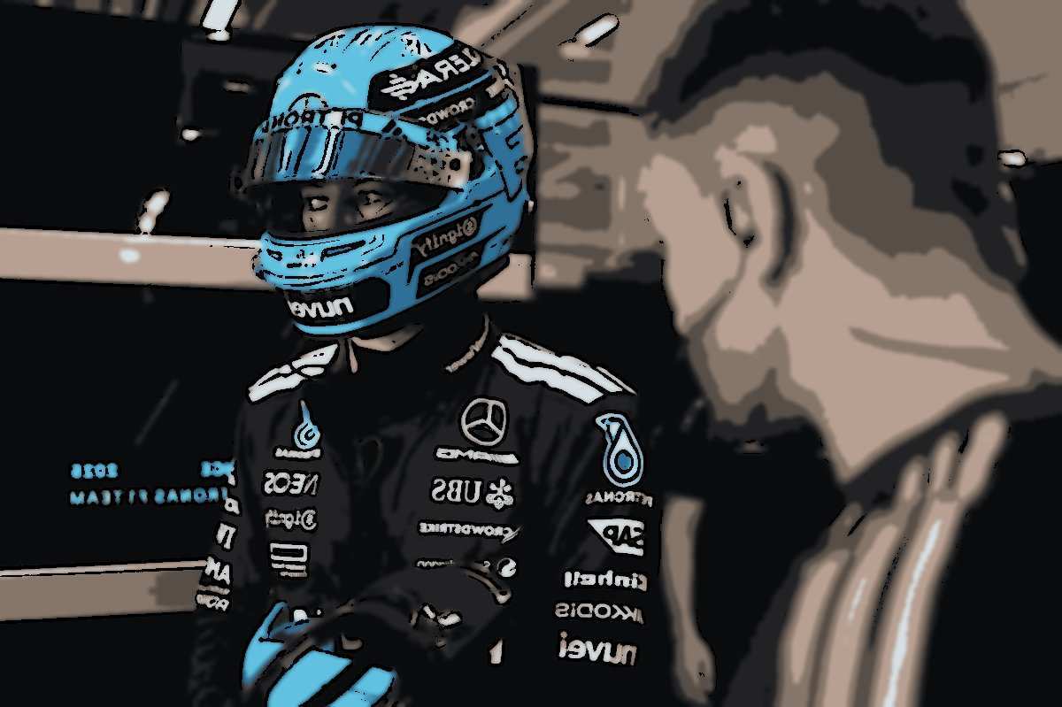 George Russell, Mercedesin yeni F1 motorunda 2026